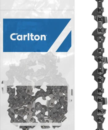 Corrente Cortada Carlton 3/8" 22 Dentes 1,3 mm LP ( 2 GUIAS )